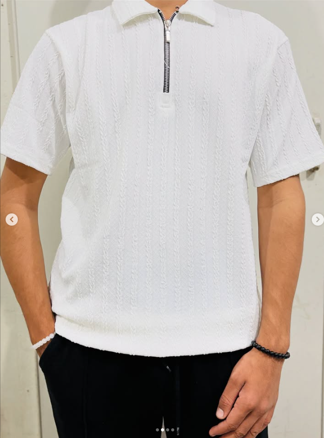 Half zip polo collection