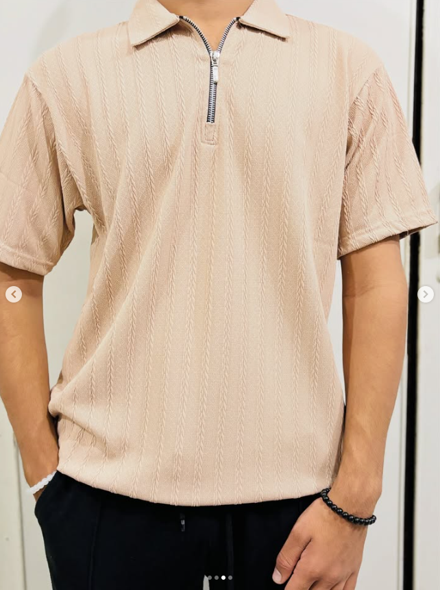 Half zip polo collection